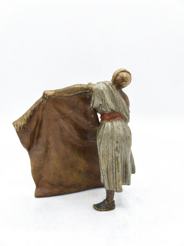 Bronze de Vienne “Arabe vendeur de tapis” début 20ème siècle